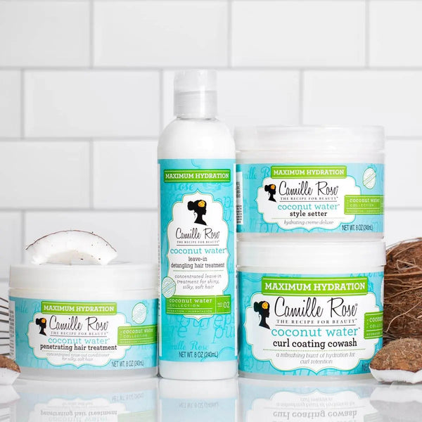Camille Rose Coconut Water Curl Coating Cowash, 12 oz - BeautyWholesaleIn