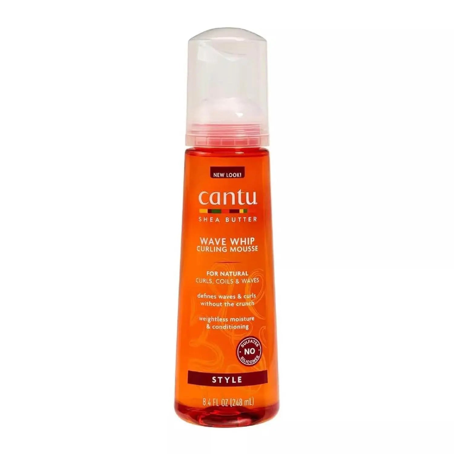 Cantu Natural Hair Wave Whip Curling Mousse 248 ML - BeautyWholesaleIn