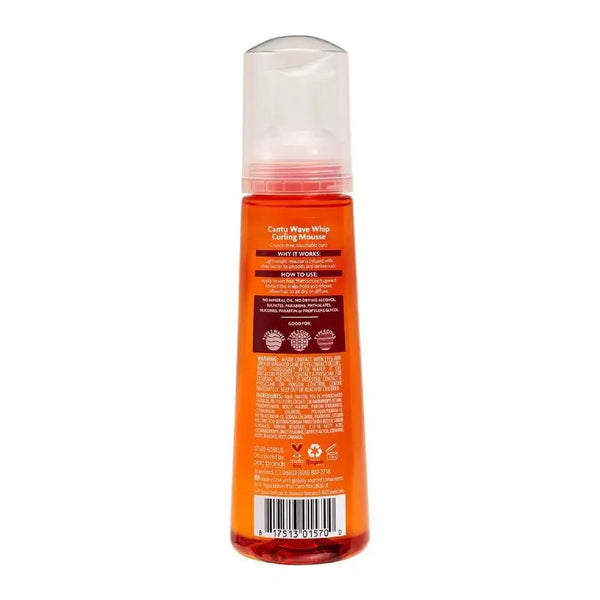Cantu Natural Hair Wave Whip Curling Mousse 248 ML - BeautyWholesaleIn
