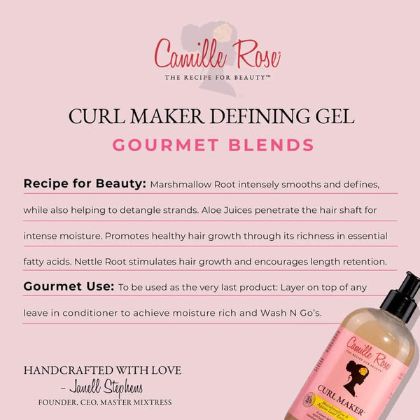 Camille Rose Naturals Curl Maker 355 ML - BeautyWholesaleIn