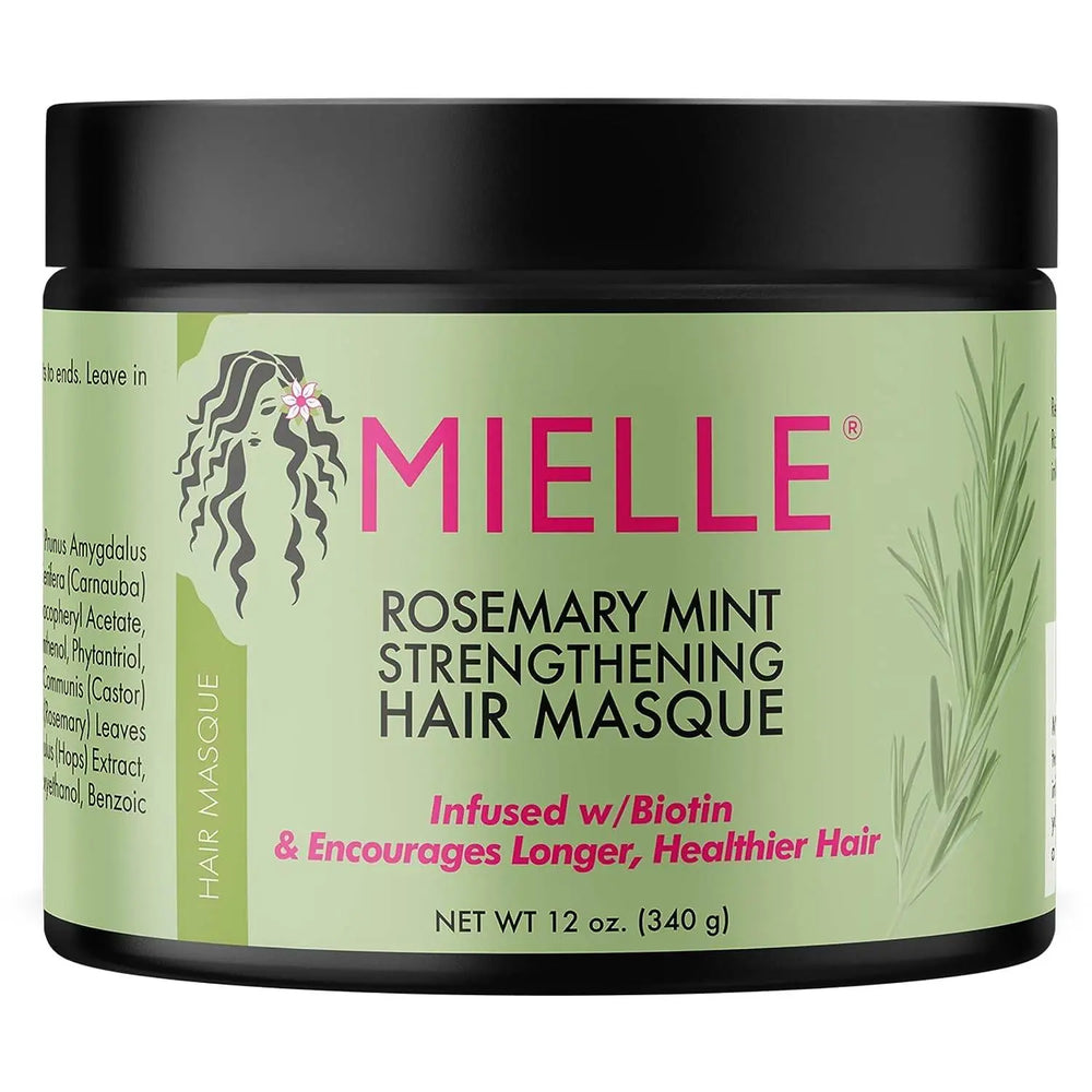 Mielle Rosemary Mint Strengthening Hair Masque Original 100% Imported USA