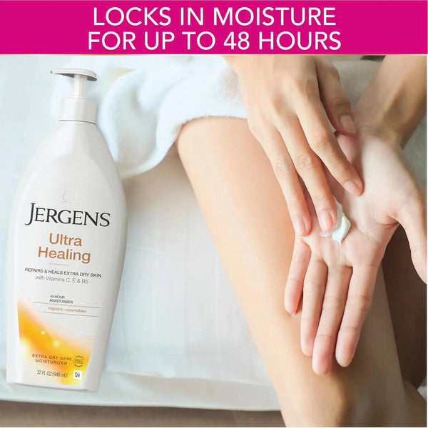 jergens body lotion dry skin cream