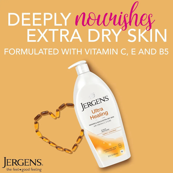 jergens body lotion dry skin cream