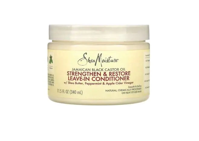 Shea moisture leave in conditioner hair: Jamaica Black Castor Oil Strengthen & Restore Conditioner - 340ml