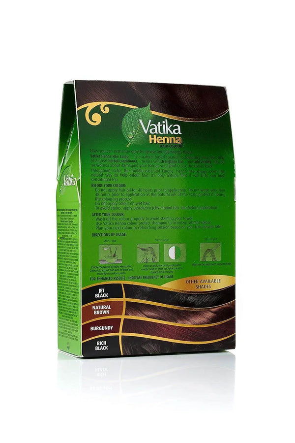 Dabur Vatika Henna Dark Brown Hair Color Ammonia Free (60 g / 2.11 oz)	 by Dabur - BeautyWholesaleIn
