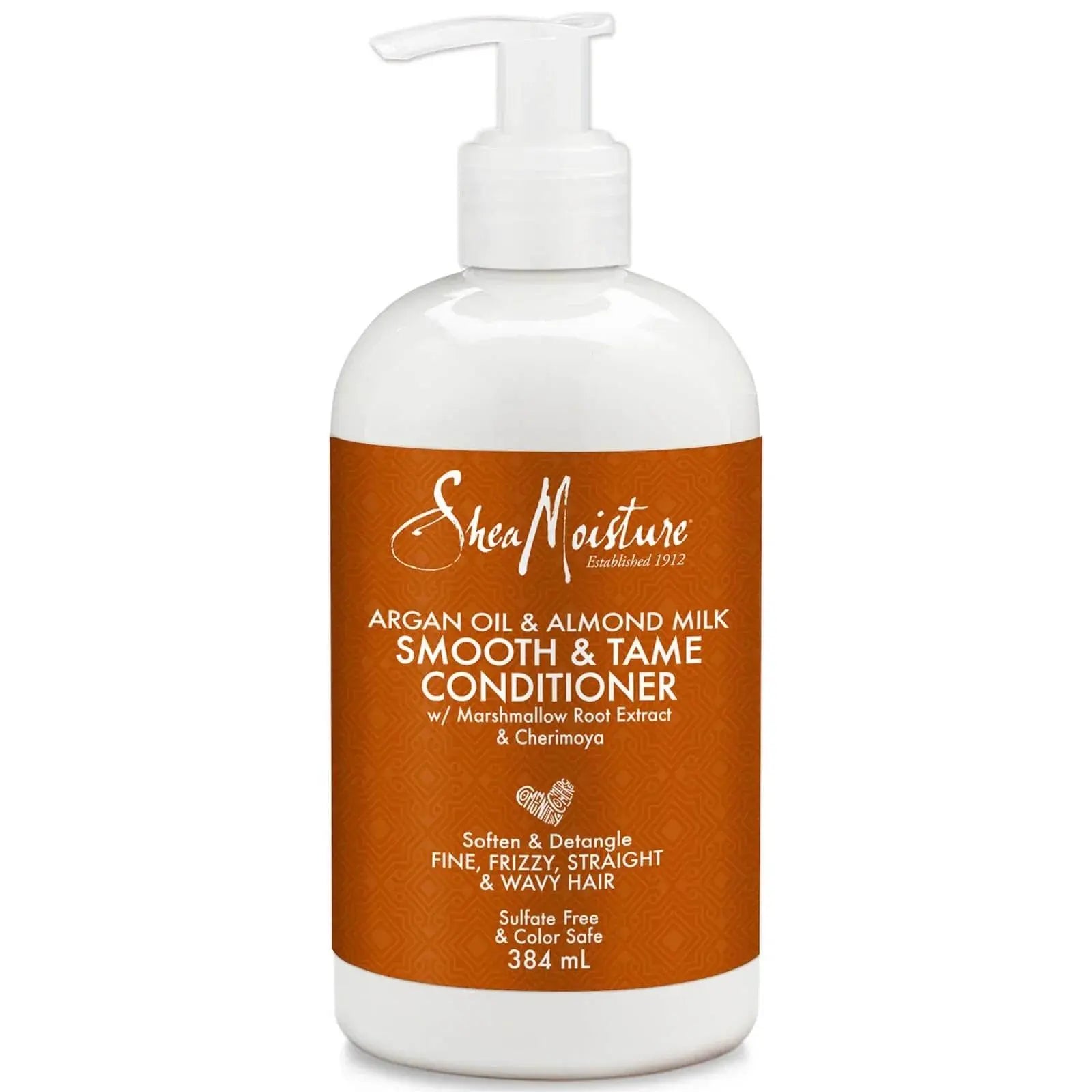 Shea Moisture ARGAN OIL & ALMOND MILK SMOOTH & TAME CONDITIONER-13OZ - BeautyWholesaleIn