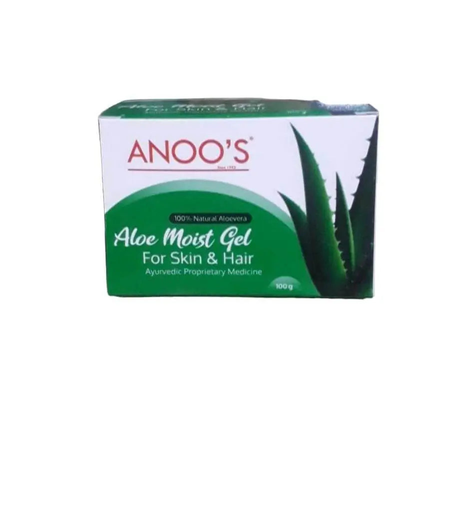 Anoos Aloe Moist Gel 100 G Pack Of 2 - BeautyWholesaleIn