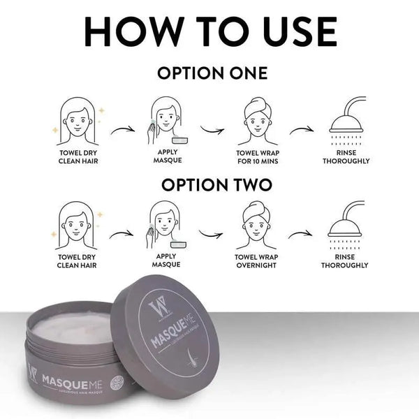 Watermans Hair Mask for Deep Conditioning Treatment 6.76 oz - BeautyWholesaleIn