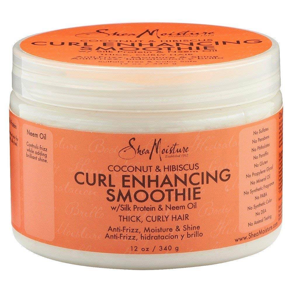 Shea Moisture Coconut Hibiscus Curl Enhancing Smoothie Cream - 12 oz - BeautyWholesaleIn