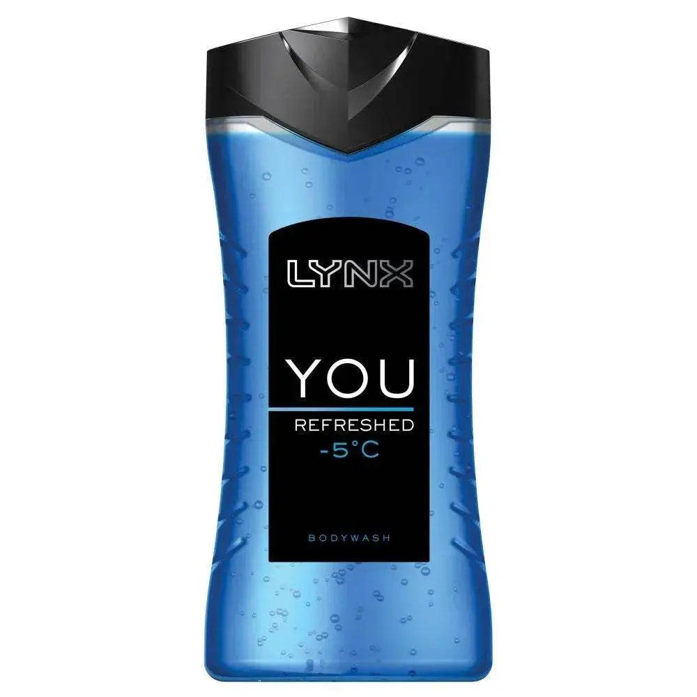 Lynx Shower Gel You -5* Refreshed Mens Bodywash 250ml by Lynx