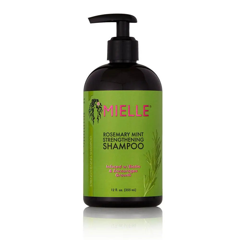 Mielle  Rosemary shampoo Mint oil Strengthening Shampoo Infused with Biotin, Growth Hair 355 ml Express shipping