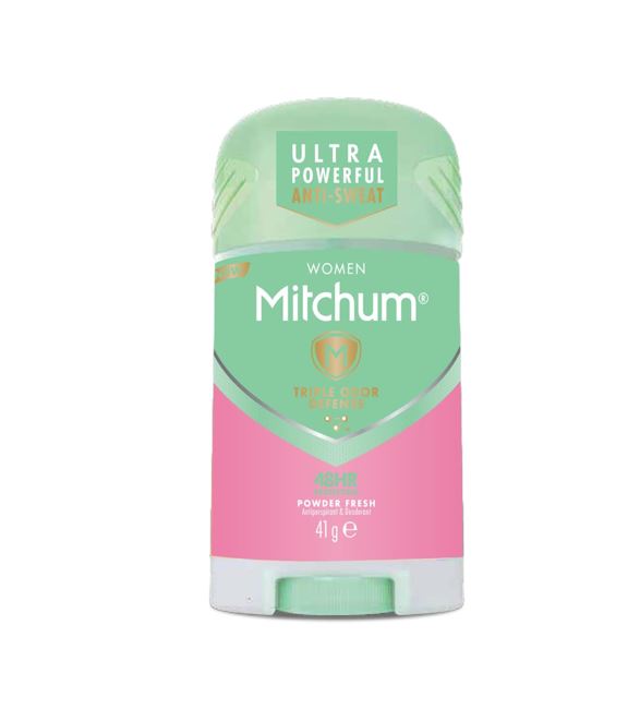 Mitchum Triple Odor Defense Powder Fresh Deodorant Stick for Women 41 G