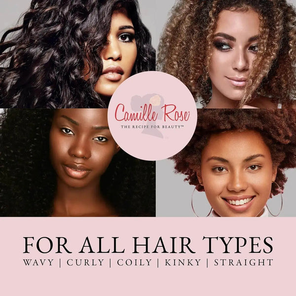 Camille Rose Coconut Water Style Setter, Hydrating Hair Gel for Curly Hair Types, 8 oz - BeautyWholesaleIn
