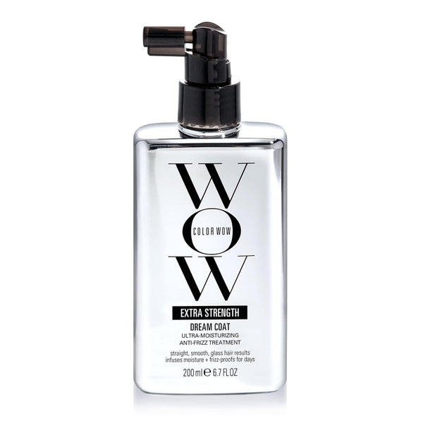 COLOR WOW Extra Strength Dream Coat – Powerful ultra moisturizing, anti humidity treatment for extremely frizz prone hair| glassy smooth, straight + resistant styles up to 3-4 washes 200 ML