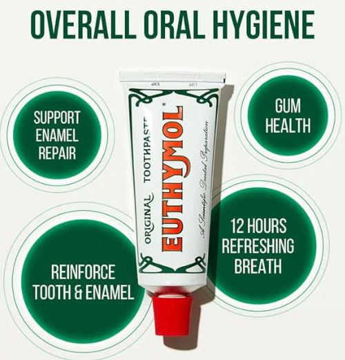 Euthymol Original Toothpaste Tube 75ml