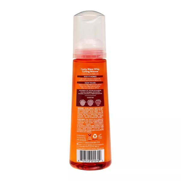 Cantu Natural Hair Wave Whip Curling Mousse 248 ML