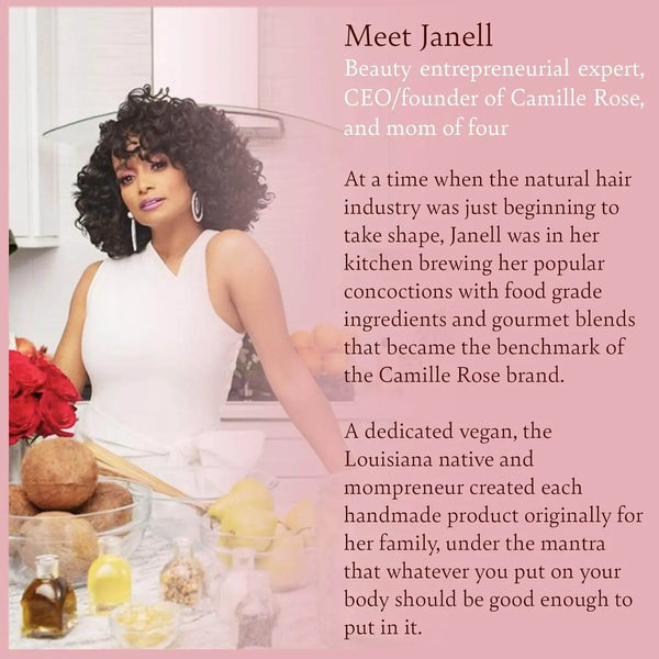 Camille Rose Coconut Water Style Setter, Hydrating Hair Gel for Curly Hair Types, 8 oz - BeautyWholesaleIn