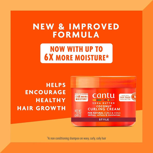 Cantu Coconut Curling Cream, 340 g - BeautyWholesaleIn