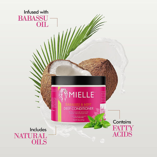 Mielle Babassu Oil And Mint Deep Conditioner 277G