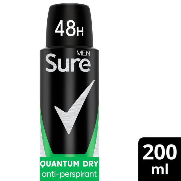 Sure Men Antiperspirant Deodorant 200Ml