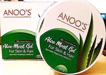 Anoos Aloe Moist Gel 100 G Pack Of 2