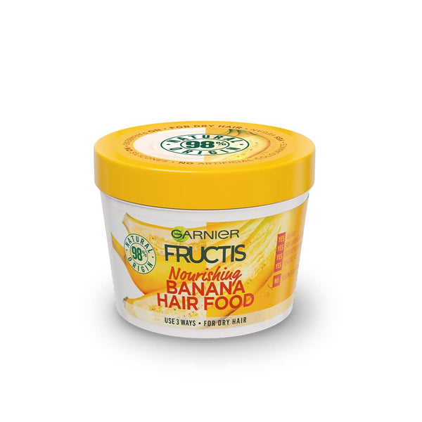 Garnier Fructis Hair Food - Nourishing Banana Hair Mask For Dry Hair, 390ml