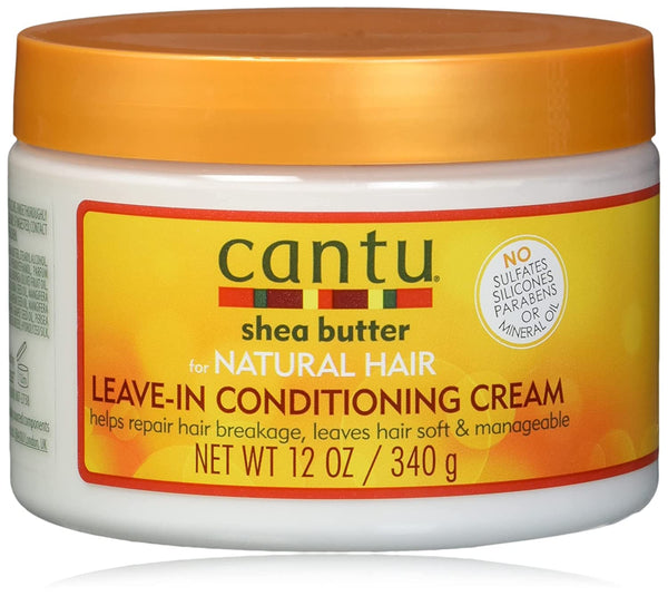 Cantu Shea Butter for Natural Hair Leave In Conditioning Repair Cream, 340 g