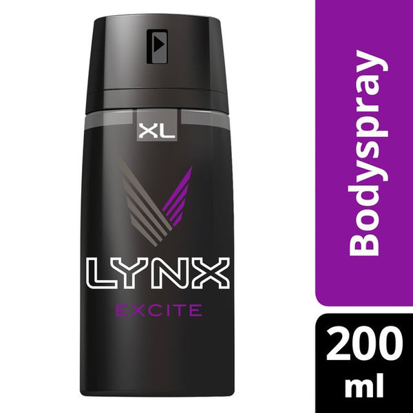 Lynx Excite Antiperspirant Deodorant 200Ml - BeautyWholesaleIn