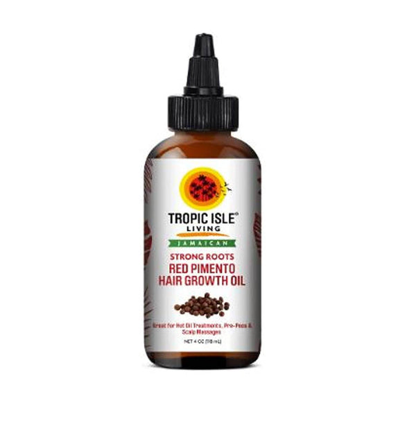 Tropic Isle Strong Roots Red Pimento Hair Growth Oil, 4 Ounce - BeautyWholesaleIn