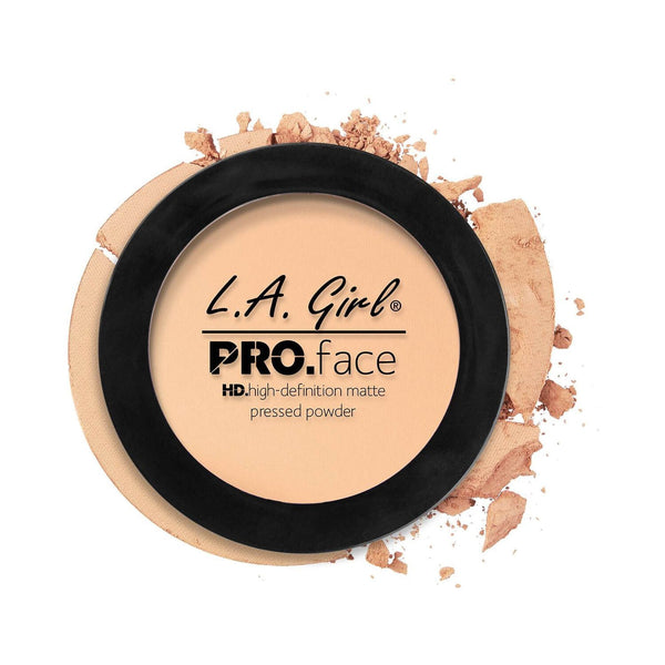 L.A. Girl HD Pro Face Pressed Powder, Creamy Natural, 7g - BeautyWholesaleIn