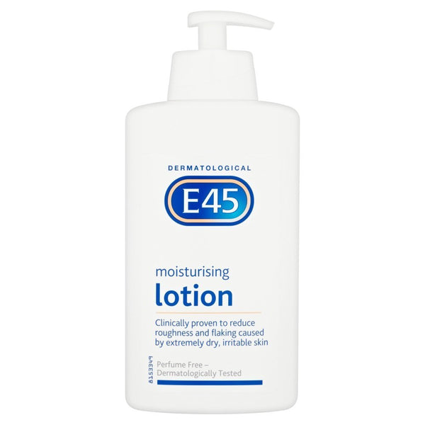 E45 Moisturising Lotion 500 ML-Best treatment for Eczema,Dry skin,Psoriasis