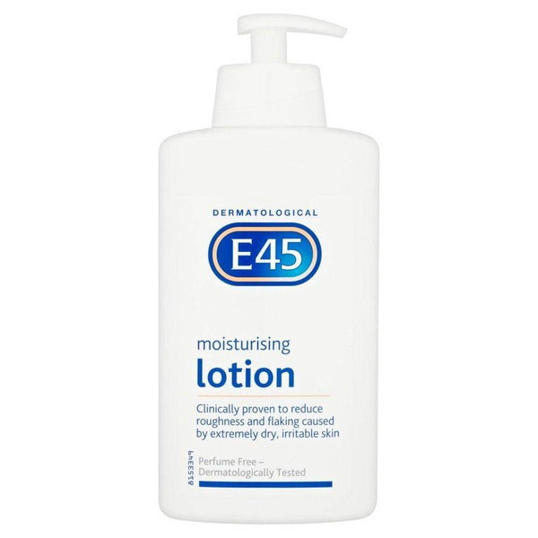 E45 Moisturising Lotion 500 ML-Best treatment for Eczema,Dry skin,Psoriasis - BeautyWholesaleIn