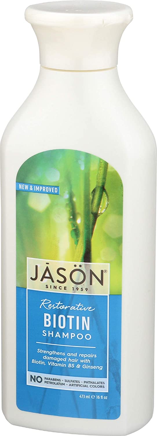 Jason Pure Natural Shampoo Restorative Biotin - 16 fl oz by Jason - BeautyWholesaleIn