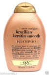 OGX Brazillian Keratin Smooth Shampoo 385ml- keratin proteins to help strengthen and soften the hair  (385 ml)