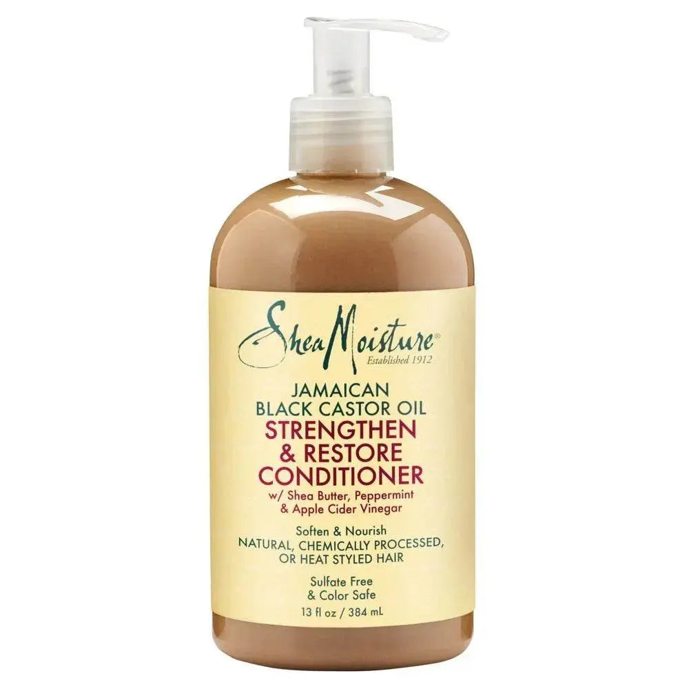 Shea Moisture JAMAICAN BLACK CASTOR OIL RINSE OUT CONDITIONER 384 ml - BeautyWholesaleIn