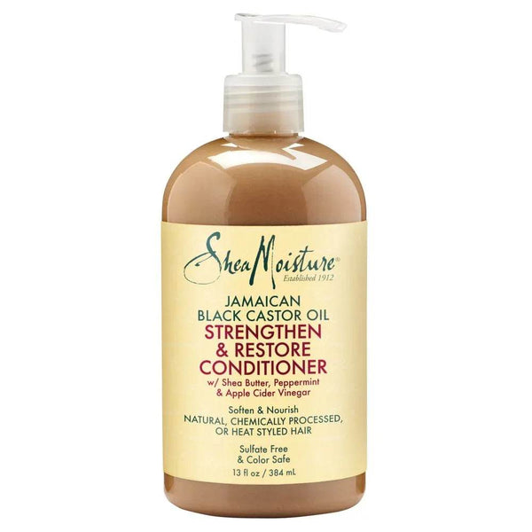 Shea Moisture JAMAICAN BLACK CASTOR OIL RINSE OUT CONDITIONER 384 ml - BeautyWholesaleIn