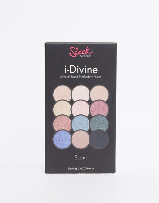 Sleek MakeUp i- Divine Eyeshadow Palette- Storm - BeautyWholesaleIn
