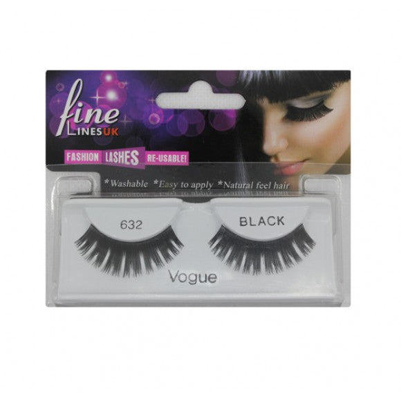 Fine Lines UK Fahion lashes Re-usable Vogue - BeautyWholesaleIn